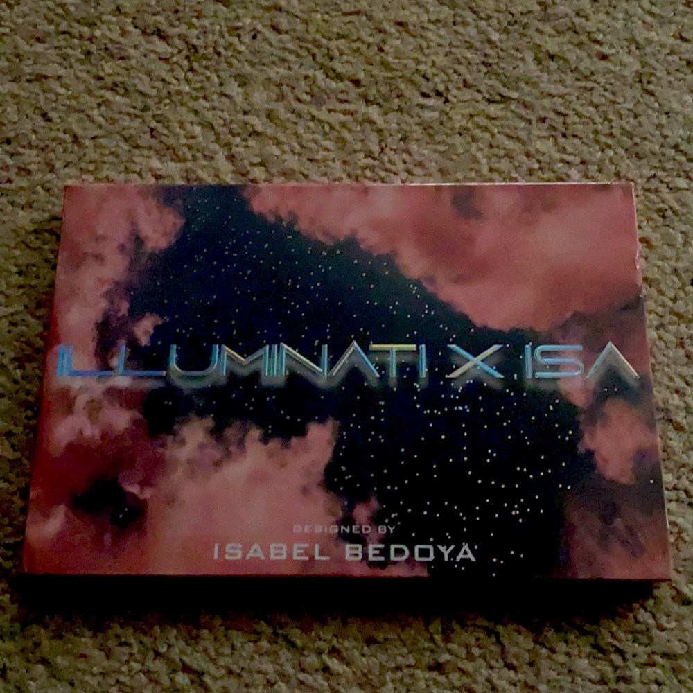 Illuminati X ISA eyeshadow palette.  Sealed.